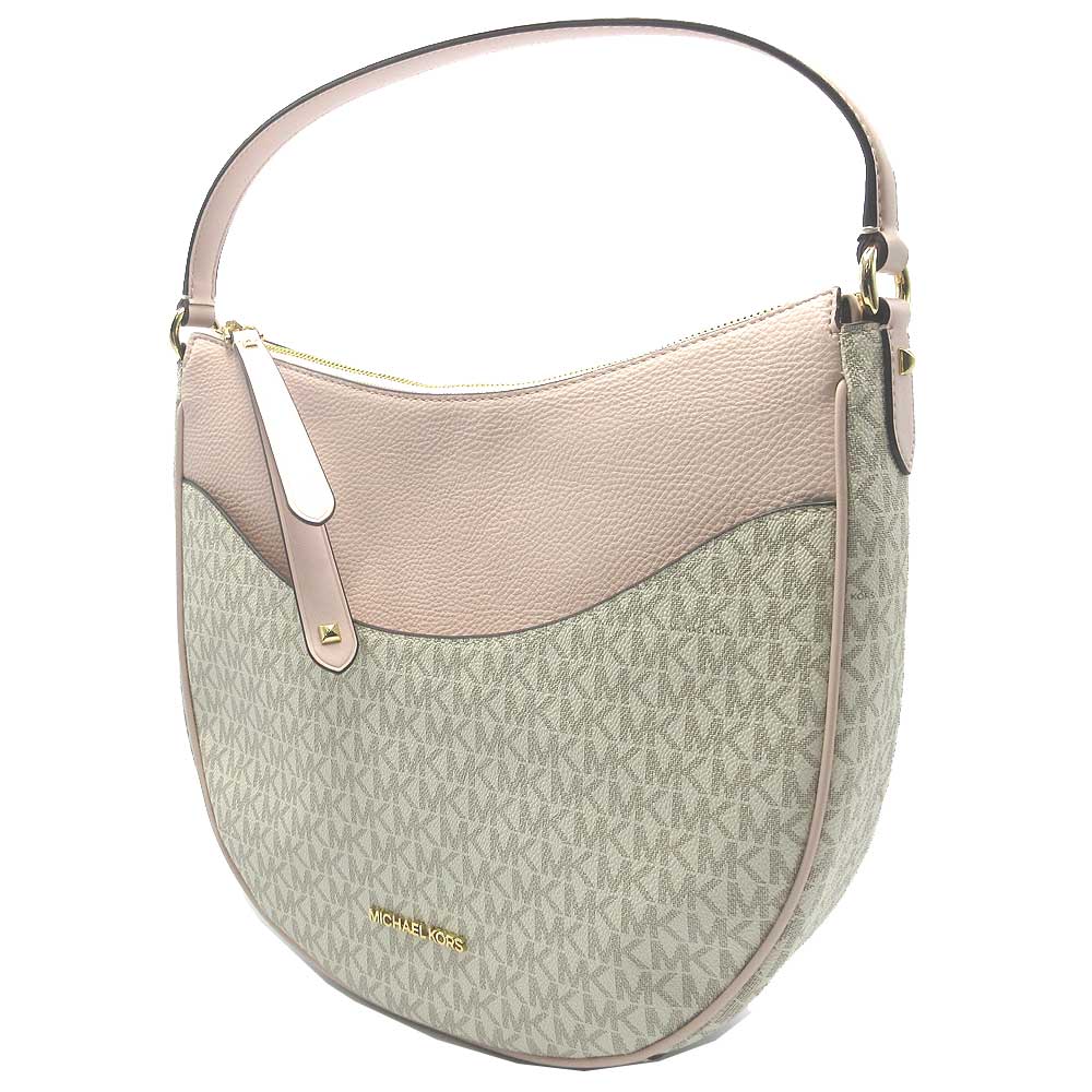 マイケルコース ショルダーバッグ ドーバー PVC ラージ ハーフ ムーン  