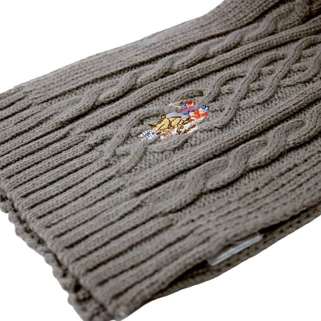 ユーエスポロ アッスン U.S.POLO ASSN マフラー 447160-CHACOAL レディース メンズ チャコールグレー マフラー