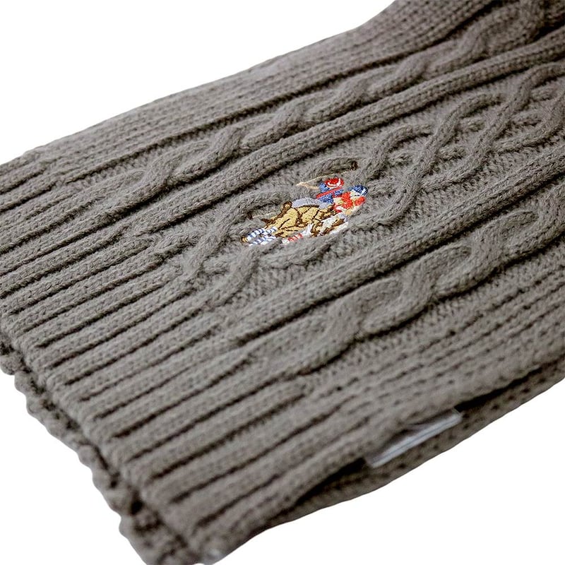 ユーエスポロ アッスン マフラー 447160-CHACOAL ユーエスポロ アッスン U.S.POLO ASSN マフラー 447160-CHACOAL レ