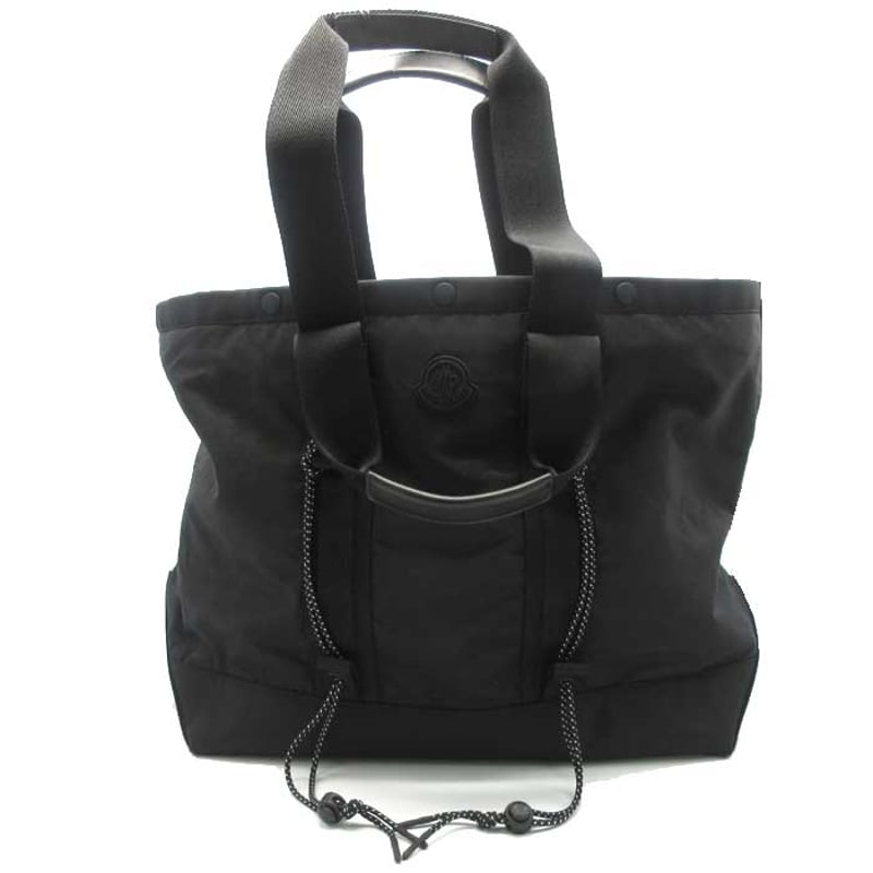 モンクレール トートバッグ MONCLER TECH TOTE」 ロゴラバー 2ハンドル 