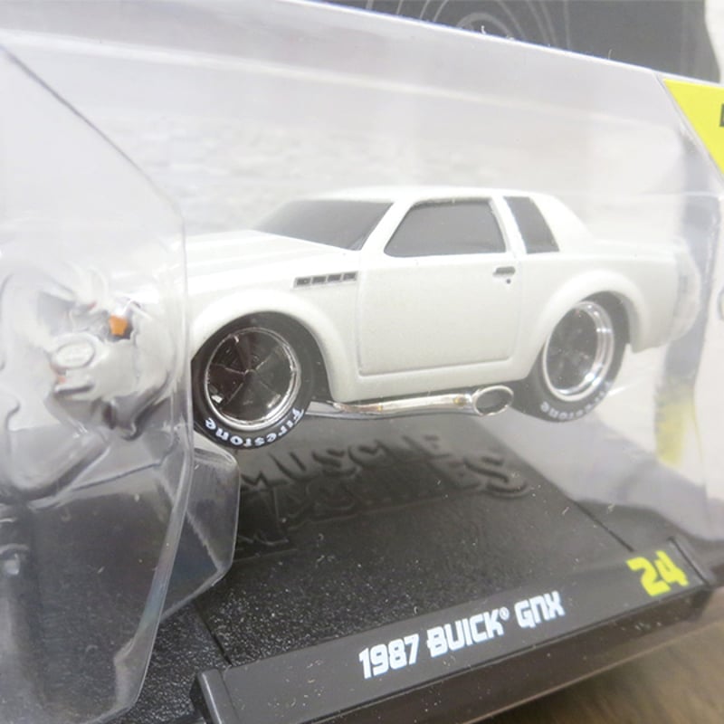 Muscle Machines 1:64 1987 Buick GNX White 【マッスル