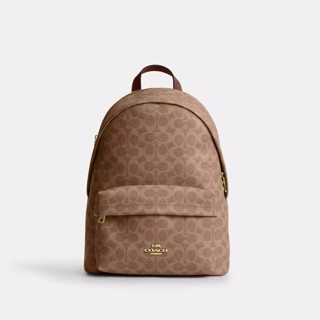 🎀コーチ COACH　テイラー スモール バックパック・シグネチャー キャンバス　CDW76 IMXHE