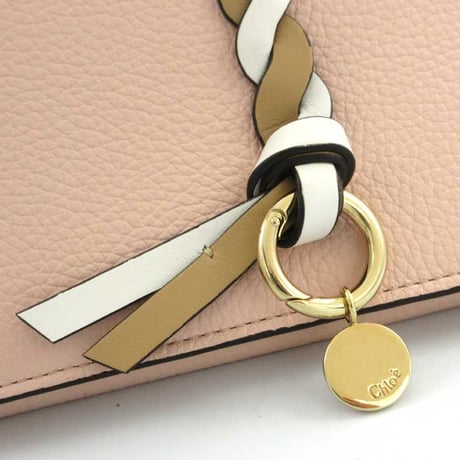 クロエ 財布 長財布 Chloe レザー かぶせ蓋 ロングウォレット CHC22UP715H35 6J9 (ピンクベージュ系マルチ) アウトレット レディース