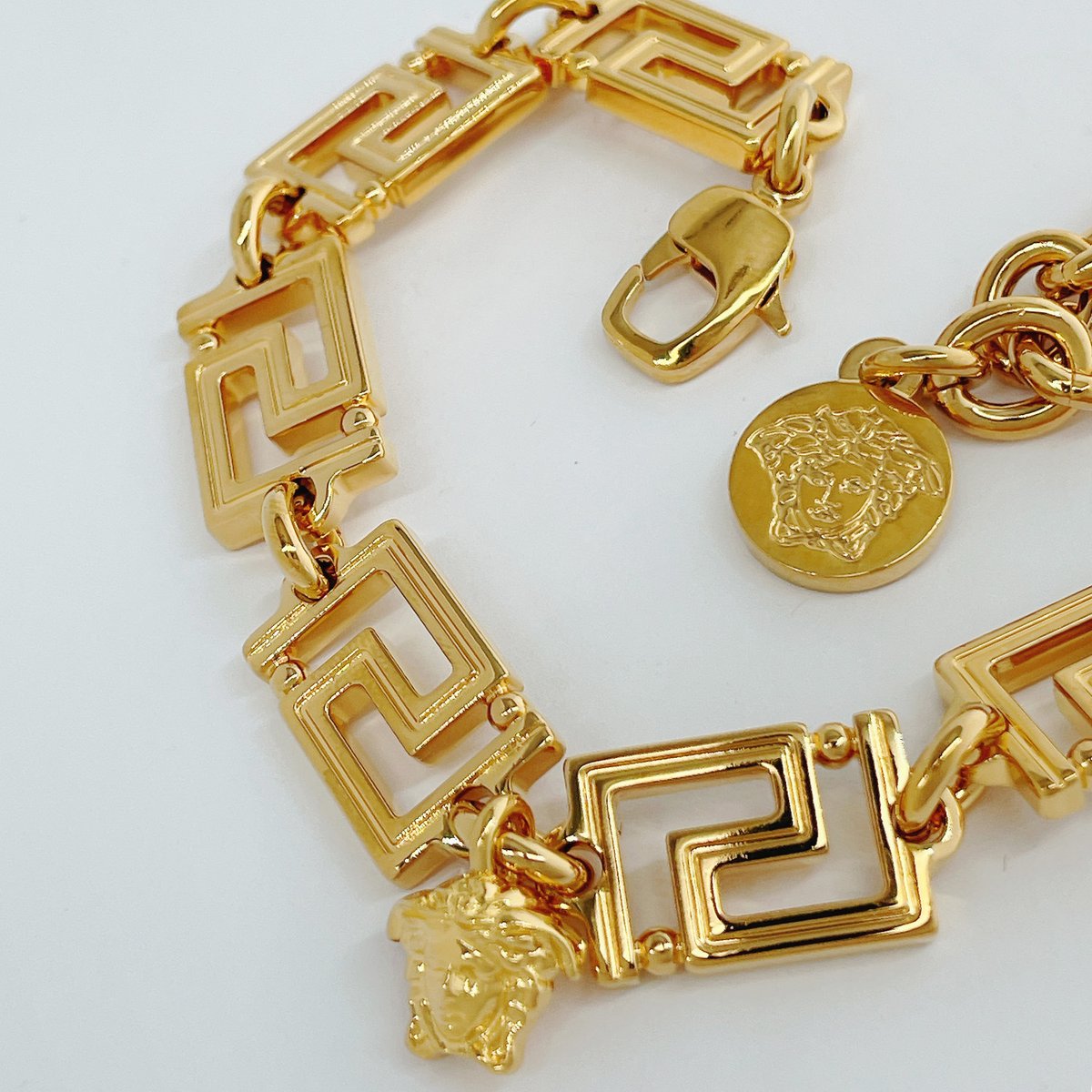 ヴェルサーチ VERSACE DG07719 DJMT 3J000 メドゥーサチャーム グレカ