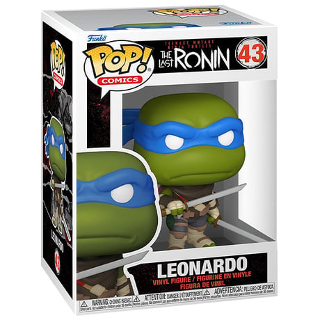 POP! COMICS VINYL FIGURE TURTLES THE LAST RONIN LEONARDO【FUNKO】