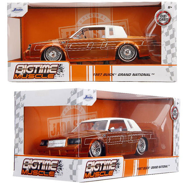 ミニカー Buick MADE IN JAPAN JADATOYS 1:24 BTM 1987 Buick Grand National ミニカ