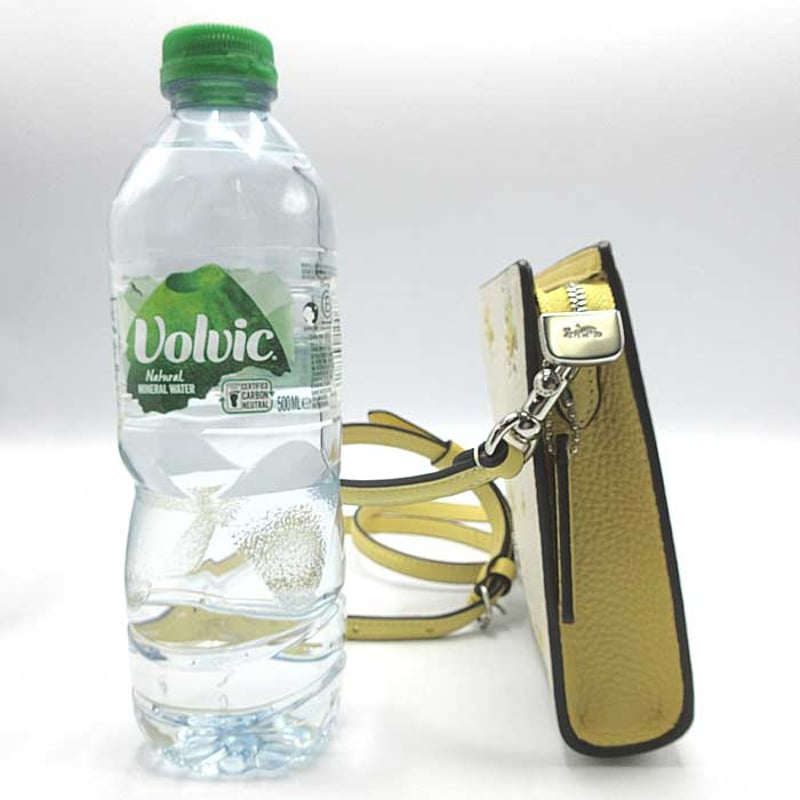 コーチ ショルダーバッグ COACH レザー ウィズ フローラル プリント