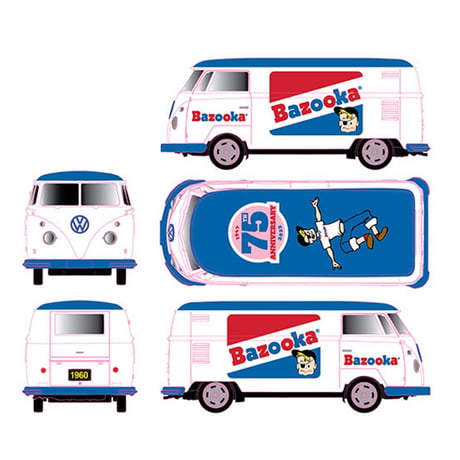 M2 MACHINES 1:64 BAZOOKA 1960 VW Delivery Van Model 【バズーカ】ミニカー