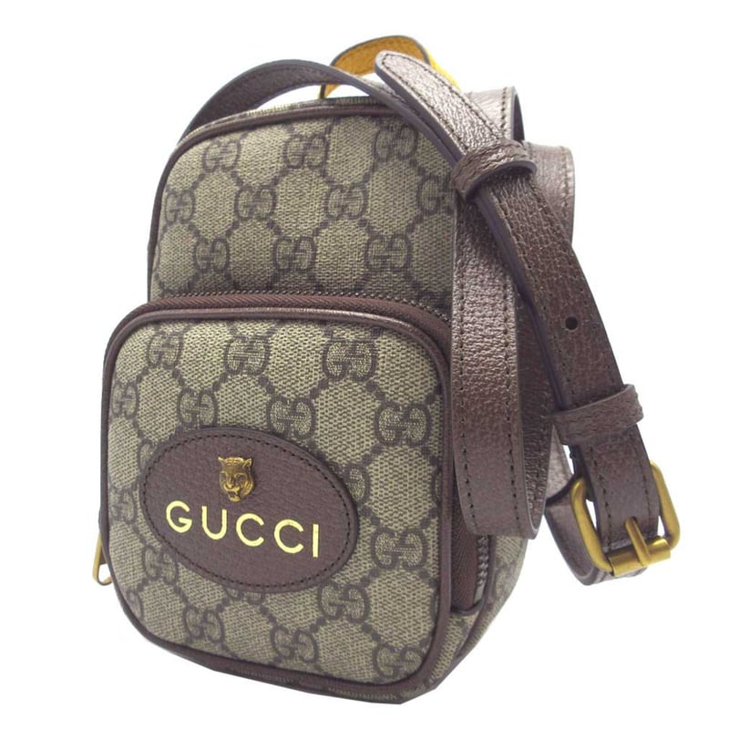 グッチ ネオヴィンテージ ショルダーバッグ GGスプリーム 斜め掛け