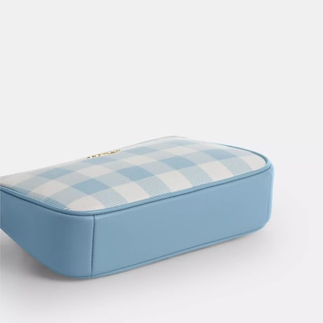 🎀コーチ COACH　ノリータ 19・ギンガム プリント アンド チャーム　CEN01 IMN48