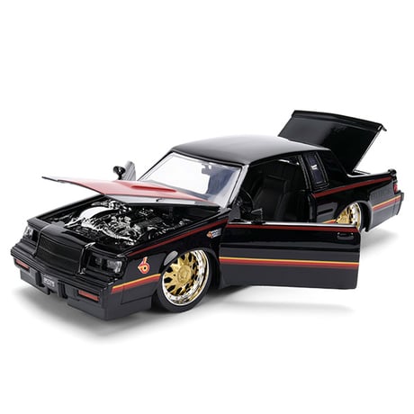 JADATOYS 1:24 BTM 1987 Buick Grand National ミニカー