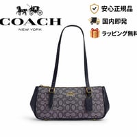 🎀コーチ COACH　アッシャー ショルダー バッグ・シグネチャー ジャカード　CBJ03 IMX1X