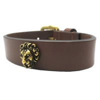 グッチ ブレスレット GUCCI ライオンヘッド レザー アンティーク加工 メタル 638774 J7543 8063 ブティックライン レディース メンズ