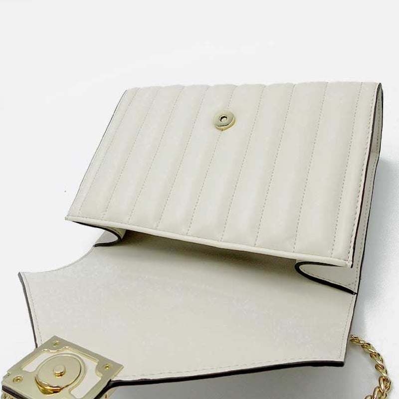 マイケルコース ショルダーバッグ キルティング調 フラップ チェーン  