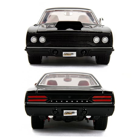 JADATOYS 1:24 BTM 1970 Plymouth Road Runner ミニカー