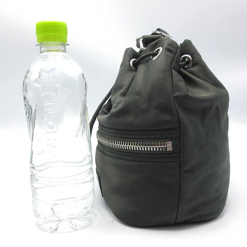 バーバリー ショルダーバッグ BURBERRY LONDON ナイロン ロゴ 巾着絞り