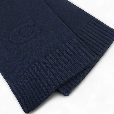 コーチ COACH EMBOSSED KNIT MUFFLER マフラー CCL86-DEB ユニセックス マフラー