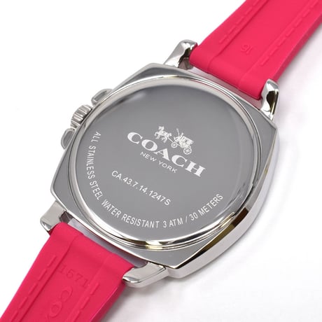 COACH コーチ 14502529 BOYFRIEND ボーイフレンド シルバー レザー レディース