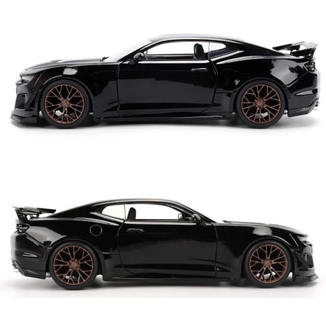 JADATOYS 1:24ワイルドスピードダイキャストカー Chevrolette Camaro ZL1 1LE