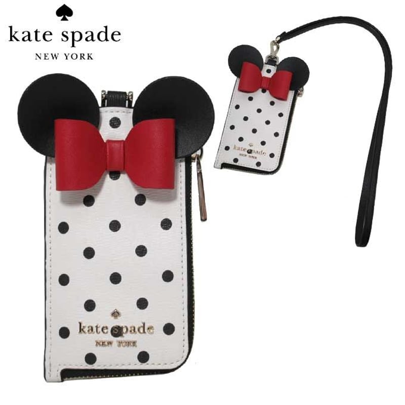ケイトスペード カードケース IDケース K4758 960 ミニーマウス