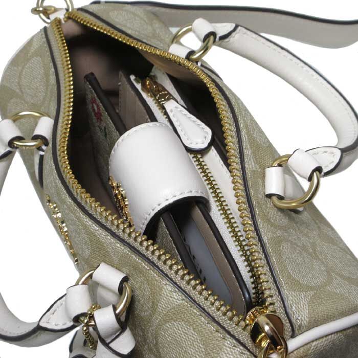 極美品】COACH シグネチャー 2WAY CK689 ショルダーバッグ 極美品】COACH シグネチャー 2WAY CK689 ショルダーバッグ