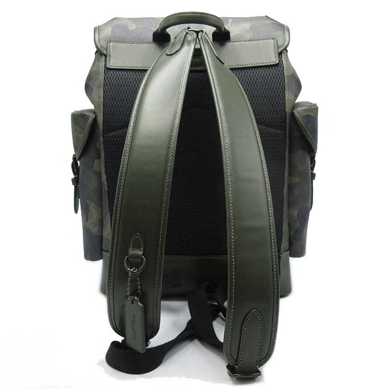 ✨コーチ バッグ リュック COACH HITCH シグネチャー カモ プリント