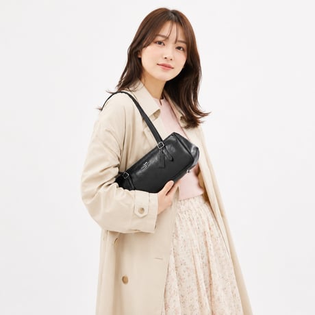 🎀コーチ COACH　アッシャー ショルダー バッグ　CBJ05 SV/BK