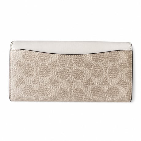 🎀コーチ COACH　エンベロープ ウォレット・シグネチャー キャンバス　CX160 IMXDM