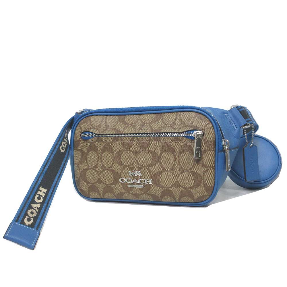 ファスナー【美品】COACH  コーチ   39685   ウエストバック　ベルトバッグ