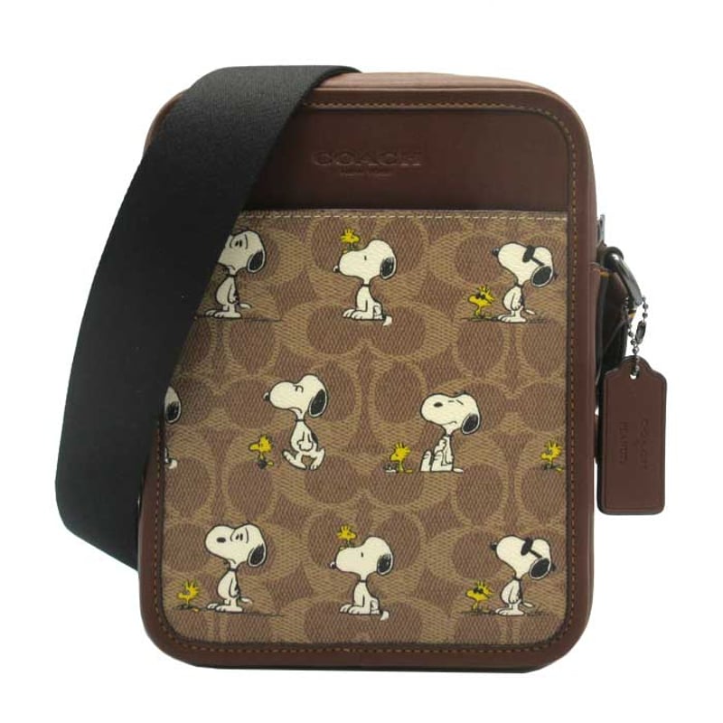 コーチ ショルダーバッグ COACH X PEANUTS SULLIVAN ピーナッツ