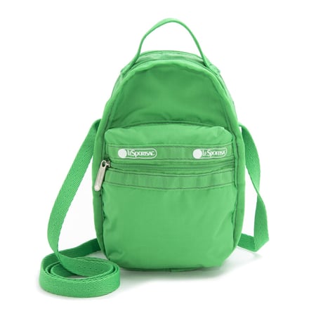 レスポートサック ショルダーバッグ MICRO SHOULDER BAG マイクロショルダーバッグ 3917 R080 PALM TREE GREEN レディース  LeSportsac