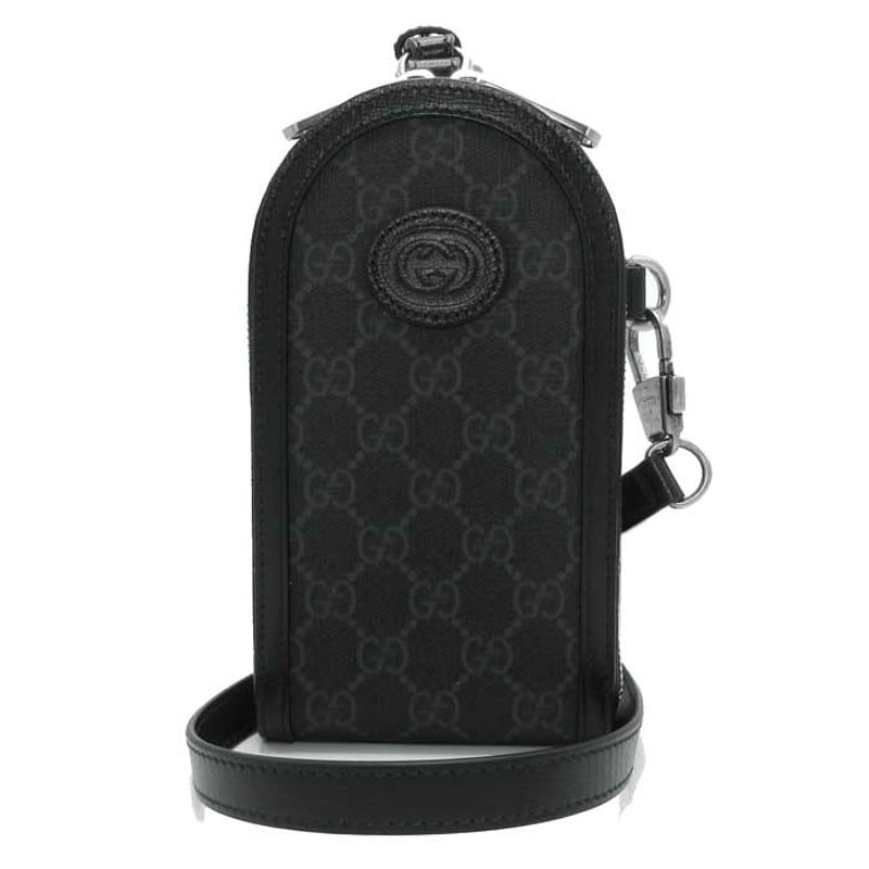 国内即送 GUCCI GGスプリーム スマホショルダー 724357 グッチ ショルダーバック GUCCI GGスプリーム スマホショルダー