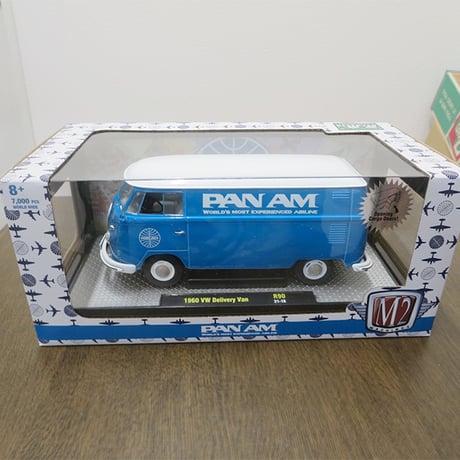 M2 MACHINES PAN AM 1:24 1960 Volkswagen Delivery Van 【パンナム】ミニカー