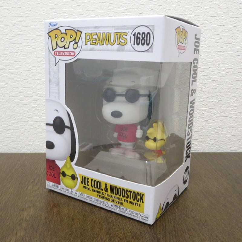 POP! TELEVISION VINYL FIGURE PEANUTS JOE COOL & POP! TELEVISION VINYL FIGURE PEANUTS JOE COOL &