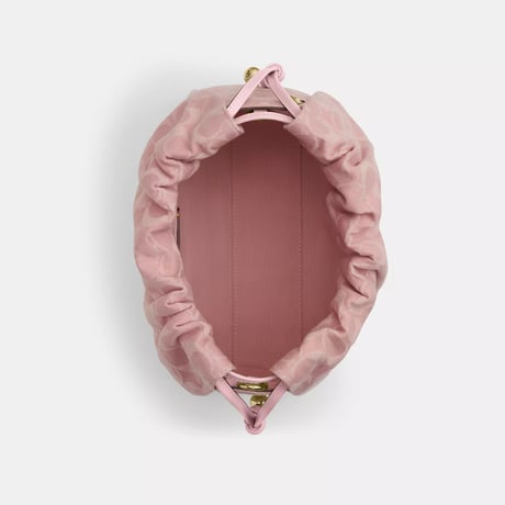 🎀コーチ COACH　フェイ ドローストリング バッグ・シグネチャー デニム　CFD03 IMNH1