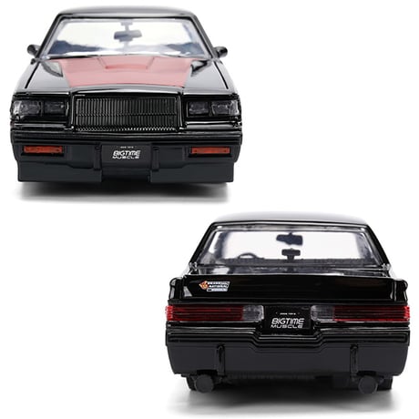 JADATOYS 1:24 BTM 1987 Buick Grand National ミニカー