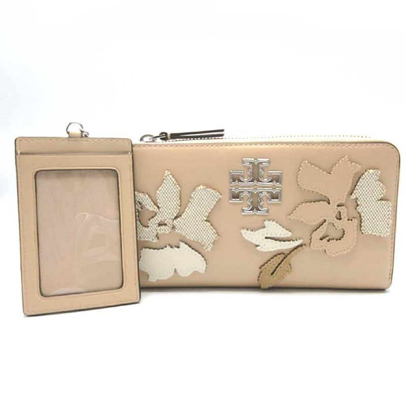 トリーバーチ ラウンドファスナー 長財布 パスケース付き 【公式通販】