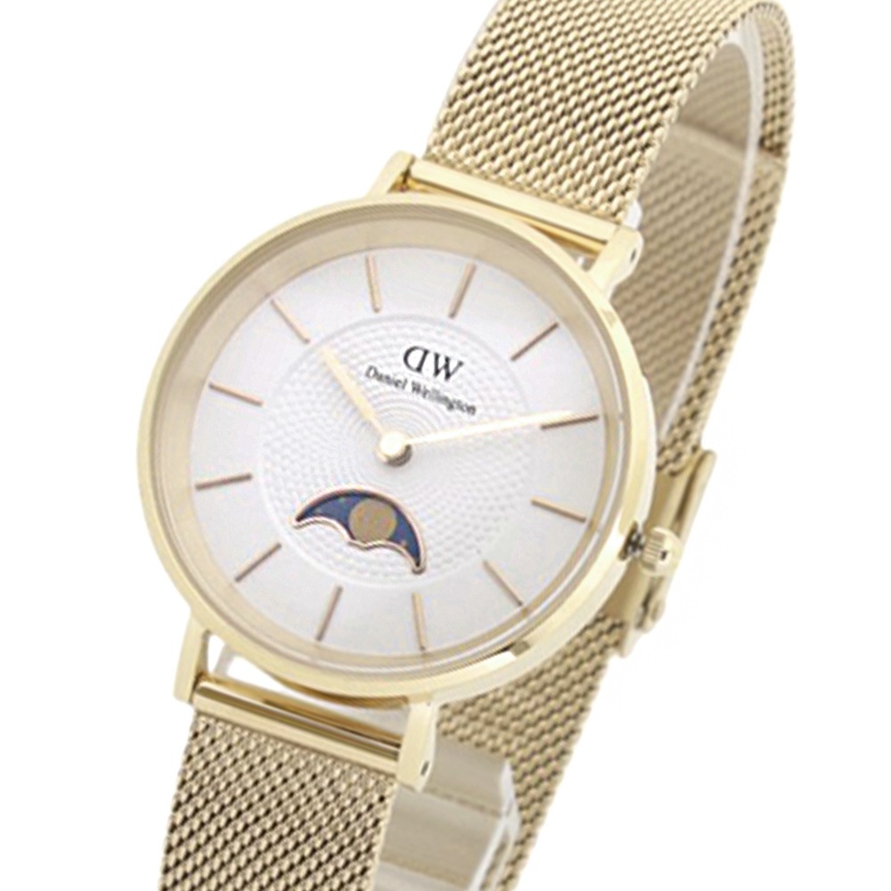 Daniel Wellington 腕時計 Petite Lune Evergold32mm DW00100771 ダニエルウェリントン Petite Lune Evergold 32mm Gold White