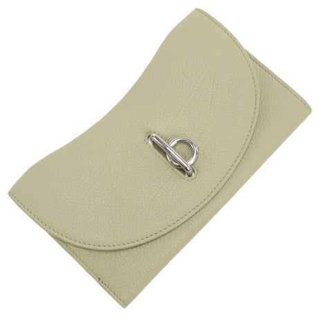 バーバリー BURBERRY 三つ折り長財布 小銭入付き ブランド8081652　B731HUNTER グリーン系