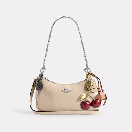 🎀コーチ COACH　テリ ミニ クロスボディ バッグ・チャーム　 CDW67 SV/IY