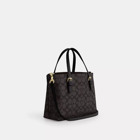 🎀コーチ COACH　モリー トート バッグ 25・シグネチャー キャンバス　CV965 IMXAQ