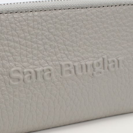 サラバーグラー Sara Burglar 長財布ラウンドファスナー ブランド 110L GRIGIO　グレー系