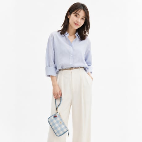 🎀コーチ COACH　ノリータ 19・ギンガム プリント アンド チャーム　CEN01 IMN48