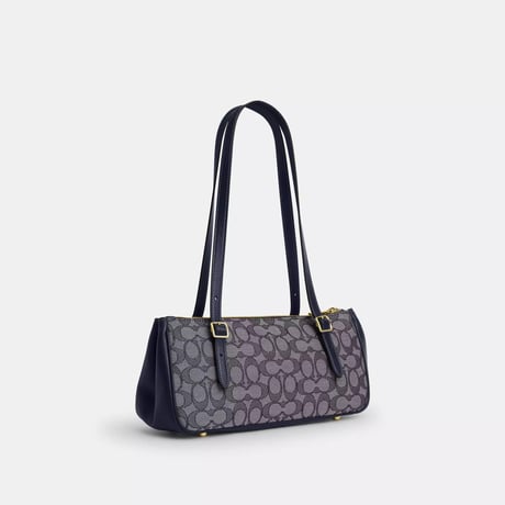 🎀コーチ COACH　アッシャー ショルダー バッグ・シグネチャー ジャカード　CBJ03 IMX1X