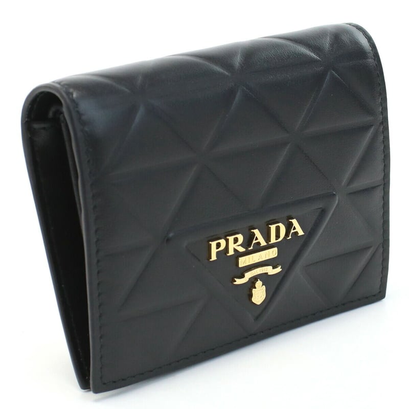 数量限定セール】プラダ PRADA 財布 折財布 二つ折り アウトレット 