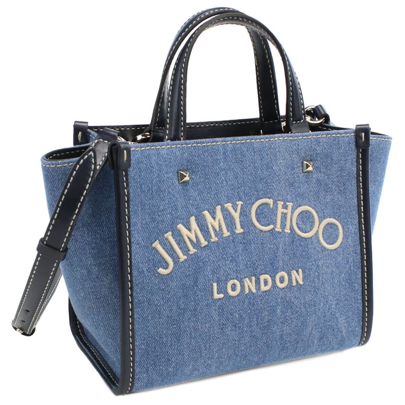 ジミーチュウ JIMMY CHOO トートバッグ ブランド ロゴ ショルダー付