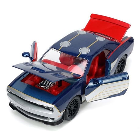 1:24 MARVEL THOR & 2015 DODGE CHALLENGER SRT HELLCAT 【マイティ ソー ミニカー】