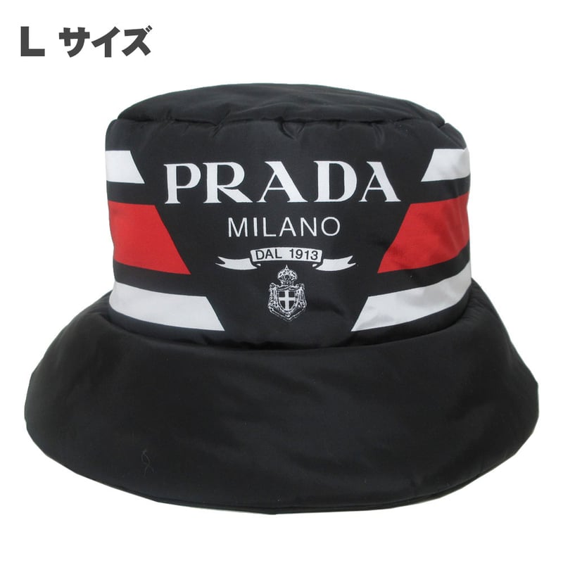 【正規品】PRADA Re-Nylon バケットハット ブラック Lサイズ PRADA Re-Nylon バケットハット ブラック プラダ Re-Nylon