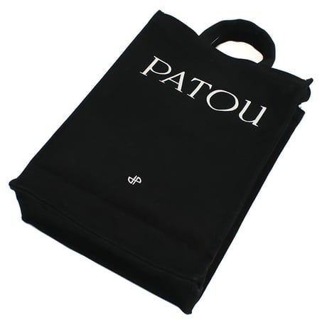 パトゥ PATOU トートバッグ ヴァーティカル 2WAY ショルダー レディース ロゴ ブランド AC0620076　999B ブラック