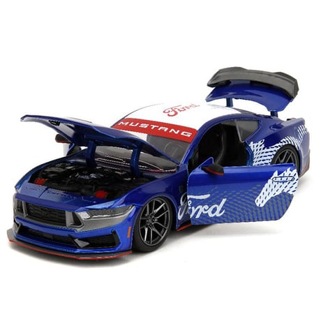JADATOYS 1:24 BTM 2024 Ford Mustang Dark Horse ミニカー